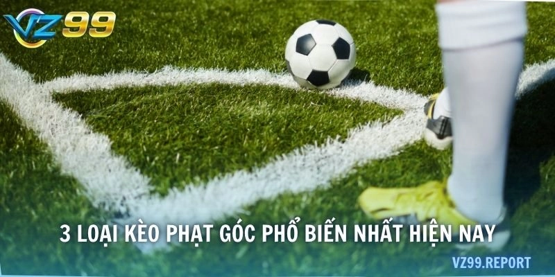 3 loại kèo phạt góc phổ biến nhất hiện nay