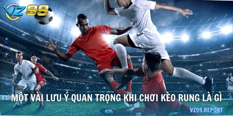 Một vài lưu ý quan trọng khi chơi kèo rung là gì