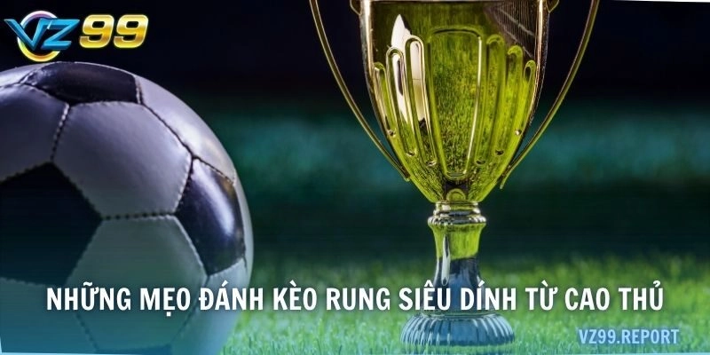 Những mẹo đánh kèo rung siêu dính từ cao thủ
